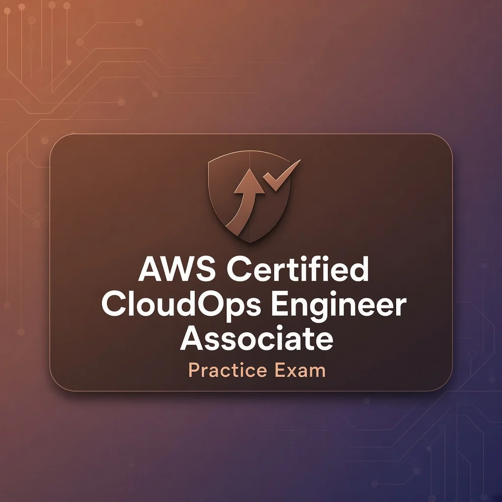 AWS Certified CloudOps Engineer – Associate Practise Exam