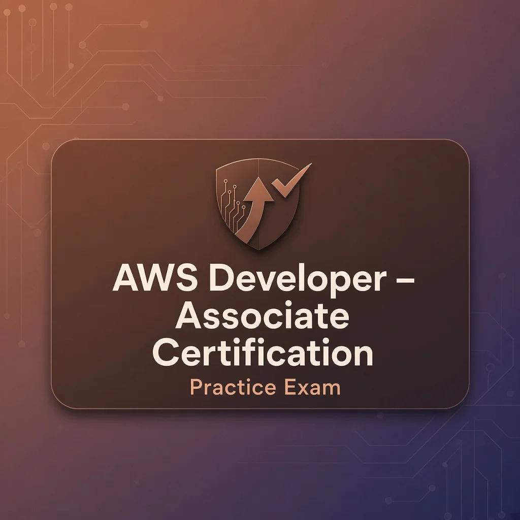 AWS Developer – Associate Certification Practise Exam