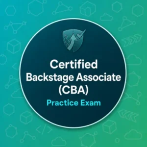 Certified Backstage Associate (CBA) Practise Exam